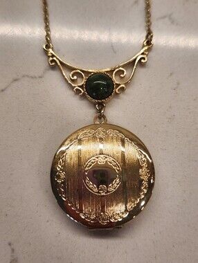 Sarah Coventry Lavaliere Locket Necklace
